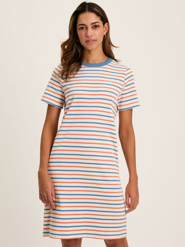 Joules Eden Striped Jersey Dress