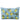Lemon Blossom French Blue Cotton Everyday Pouch