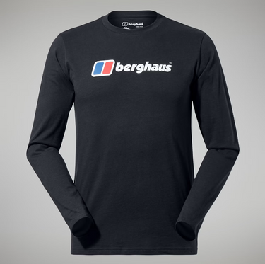 Berghaus Men's Big Logo Long Sleeve Tee