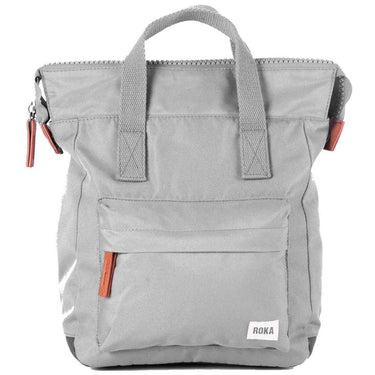 A Roka London Bags Roka Bantry B Small Sustainable Nylon Bag with a zipper.
