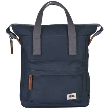 A Roka Bantry B Small Sustainable Nylon Bag with two handles and a shoulder strap.