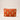 Elizabeth Scarlett GOLDEN ELEPHANTS VELVET EVERYDAY POUCH in RUST