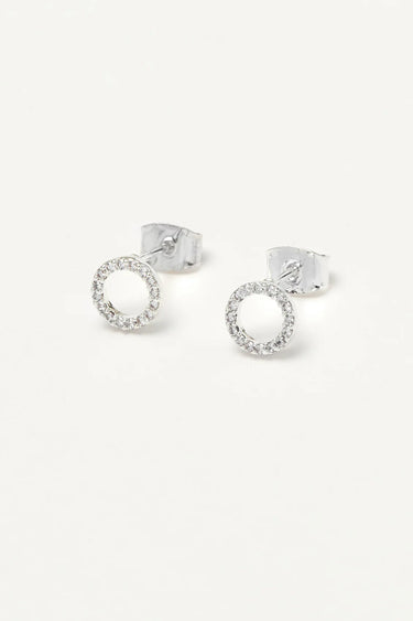 Estella Bartlett CZ Circle Earrings