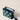 Elizabeth Scarlett Turtle Conservation Marine Navy Velvet Wash Bag