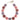 Carrie Elspeth Harlequin Bracelet - Purple