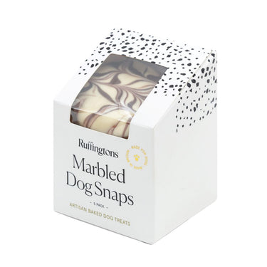 Ruffingtons Marbled Dog Snaps Dog Treats - 5pk