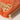Elizabeth Scarlett GOLDEN ELEPHANTS VELVET EVERYDAY POUCH in RUST