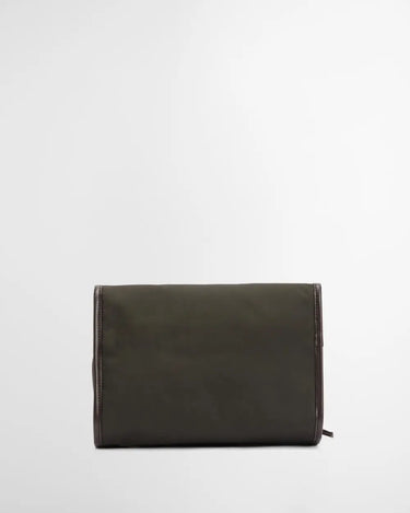 Barbour Waxed Hanging Washbag