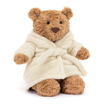 Jellycat Bartholomew Bear Bathrobe Soft Toy