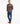 Barbour Men's Case Fair Isle Jumper in Navy Marl