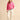 Joules Lulworth Pink Funnel Neck Fleece