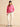 Joules Lulworth Pink Funnel Neck Fleece