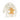 Cream Bunny with Star Decorative Ornament