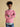 Joules Pink Classic Crew Neck Cotton Cable Knit Jumper