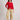 White Stuff Lulu Crew Neck Long Sleeve Cardi in Red