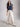 White Stuff Iris Linen Tee – Blue