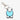 Herdy Chunky Yan Keyring – Blue