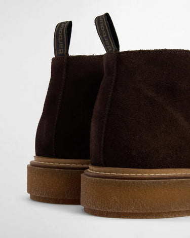 Barbour Blaine Chukka Boots in Choc Suede
