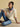 Joules Dibbly Cotton Cable Knit Cricket Jumper in Cream