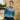 Eribe Ladies Wool Alpine Sweater in Blue Morning