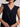 Brakeburn Clement Embroidered Sleeveless Blouse – Navy