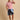 Brakeburn Men's Pink Striped Cotton T Shirt