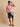 Brakeburn Men's Pink Striped Cotton T Shirt