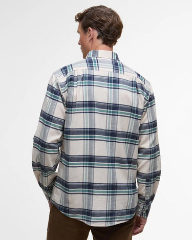 Barbour Dogwood Regular Checked Shirt in Ecru Marl
