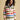 Joules Eva Cream Multi Bright Striped Borg Fleece Jacket