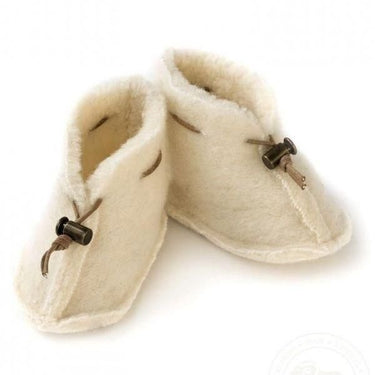 Yoko wool slippers booties for babies and toddlers