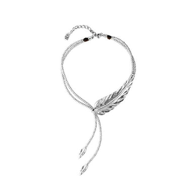 UNOde50 Silver Feather Necklace