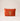 Elizabeth Scarlett Golden Elephants Velvet Mini Pouch in Rust