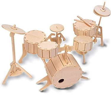 Quay Drum wooden construction kit.