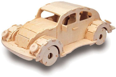 VW Beetle Woodcraft Construction Kit
