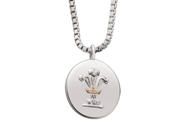 Welsh Rugby Union & Welsh Dragon Pendant