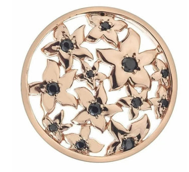 Emozioni Blossom Rose Gold Plated Coin - 25mm