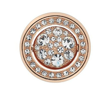 Emozioni Quattro Collection Terra u Luce Rose Gold Plated Coin - 33mm