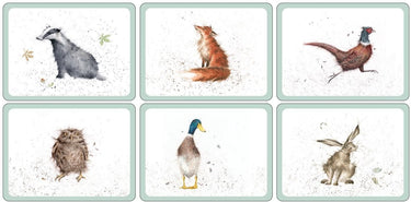 Wrendale Designs Placemats Set of 6
