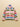 Joules Eva Cream Multi Bright Striped Borg Fleece Jacket
