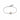 Clogau Forever Yours Sterling Silver Heart Bracelet with Topaz - 3SAMH0090
