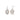 Clogau Tree of Life® Sterling Silver Filigree Drop Earrings - 3STOL764