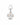 Clogau Insignia Sterling Silver Heart Charm - 3STLH0780