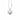 Clogau Cariad® Sterling Silver Big Heart Pendant with Diamond - SCA010