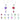Shrieking Violet January Heart Poppy Pendant J-U-BPJAN01