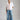 White Stuff Lizzie Cotton Embroidered Top in Ivory Multi