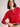 White Stuff Lulu Crew Neck Long Sleeve Cardi in Red