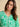 Brakeburn Women's Wildflower Cotton Blouse in Green