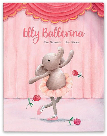 Jellycat Elly Ballerina Book