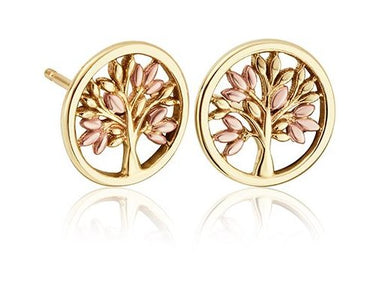 Clogau Gold Tree of Life Stud Earrings