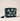 Elizabeth Scarlett Turtle Conservation Marine Navy Velvet Wash Bag